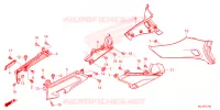 COUVERCLES LATERAUX pour Honda GL 1800 GOLD WING TOUR DCT, NAVI, AIRBAG 2023