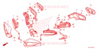 CLIGNOTANT   RETROVISEUR pour Honda GL 1800 GOLD WING TOUR DCT, NAVI, AIRBAG 2023