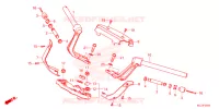 GUIDON   TE DE FOURCHE pour Honda GL 1800 GOLD WING TOUR DCT, NAVI, AIRBAG 2023