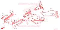COUVERCLES LATERAUX pour Honda GL 1800 GOLD WING TOUR DCT, NAVI, AIRBAG 2023
