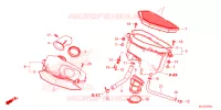 FILTRE A AIR pour Honda GL 1800 GOLD WING TOUR DCT, NAVI, AIRBAG 2023