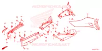 COUVERCLES LATERAUX pour Honda GL 1800 GOLD WING TOUR 2022