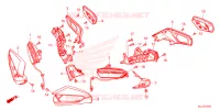 CLIGNOTANT   RETROVISEUR pour Honda GL 1800 GOLD WING TOUR -3GS- 2023