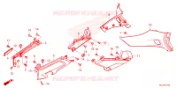 COUVERCLES LATERAUX pour Honda GL 1800 GOLD WING TOUR -3GS- 2023