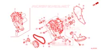 POMPE A HUILE pour Honda GL 1800 GOLD WING TOUR 2023