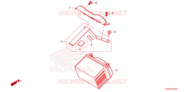 BATTERIE Honda MOTO 125 DAX 2024  ST125AP
