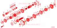 BOITE DE VITESSES pour Honda TALON 1000 R SPECIAL EDITION 2021