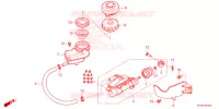 MAITRE CYLINDRE DE FREIN pour Honda TALON 1000 R SPECIAL EDITION 2021