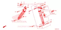 AMORTISSEUR AVANT pour Honda TALON 1000 X 2022