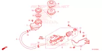 MAITRE CYLINDRE DE FREIN pour Honda TALON 1000 X4 SPECIAL EDITION 2021