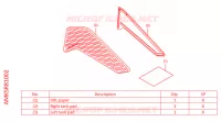 PROTECTION DE RESERVOIR pour Honda AFRICA TWIN 1100 DCT ADVENTURE SPORT 2022