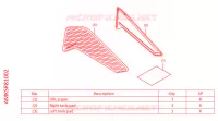 PROTECTION DE RESERVOIR pour Honda AFRICA TWIN 1100 DCT ADVENTURE SPORT 2022
