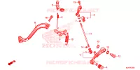 PEDALE pour Honda AFRICA TWIN 1000 ABS 2016