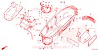 COFFRE pour Honda ADV 350 HSVCS SANS TOP CASE 2023