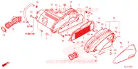 FILTRE A AIR pour Honda ADV 350 HSVCS SANS TOP CASE 2023