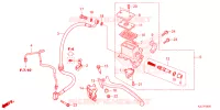 MAITRE CYLINDRE DE FREIN ARRIERE pour Honda ADV 350 HSVCS SANS TOP CASE 2023