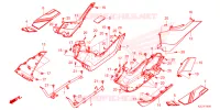 MARCHE PIEDS pour Honda ADV 350 HSVCS SANS TOP CASE 2023