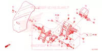 PARE BRISE pour Honda ADV 350 HSVCS SANS TOP CASE 2023