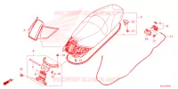 SELLE pour Honda ADV 350 HSVCS SANS TOP CASE 2023