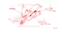 AUTOCOLLANTS pour Honda X ADV 750 2023