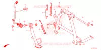 BEQUILLE pour Honda X ADV 750 2023