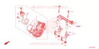 CORPS DE PAPILLON pour Honda X ADV 750 2023