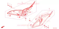 COUVERCLES LATERAUX pour Honda CB 650 R 2023