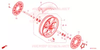ROUE AVANT pour Honda CB 650 R 2023