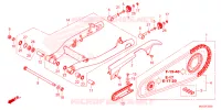 BRAS OSCILLANT pour Honda REBEL 1100 TOURING 2024