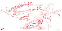 BRAS OSCILLANT pour Honda REBEL 1100 TOURING 2023