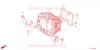CYLINDRE pour Honda REBEL 1100 TOURING 2023