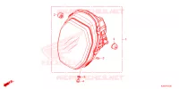 PHARE pour Honda REBEL 1100 TOURING 2023
