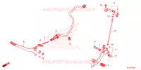 PEDALE pour Honda REBEL 1100 2023