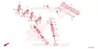 ARBRE A CAMES   SOUPAPE pour Honda REBEL 1100 DCT TOURING 2024