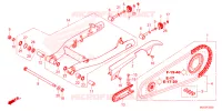 BRAS OSCILLANT pour Honda REBEL 1100 DCT TOURING 2024
