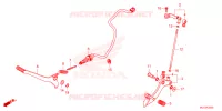 PEDALE pour Honda REBEL 1100 DCT 2023