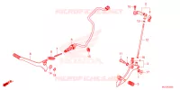 PEDALE pour Honda REBEL 1100 DCT 2023