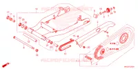 BRAS OSCILLANT pour Honda REBEL 500 2023