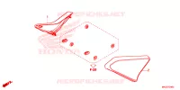 COUVERCLES LATERAUX pour Honda REBEL 500 2023