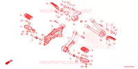 REPOSE PIED pour Honda REBEL 500 2023