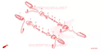 CLIGNOTANT pour Honda AFRICA TWIN 1100 DCT 2023