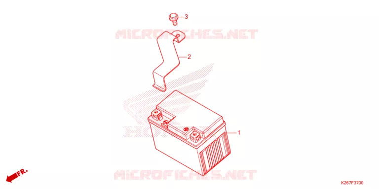 BATTERIE Honda MOTO 125 MSX 2023  MSX125AP