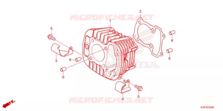 CYLINDRE Honda MOTO 125 MSX 2024  MSX125AP