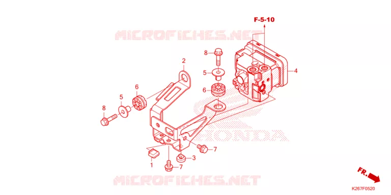 MODULATEUR ABS Honda MOTO 125 MSX 2023  MSX125AP