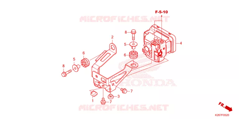 MODULATEUR ABS Honda MOTO 125 MSX 2023  MSX125AP