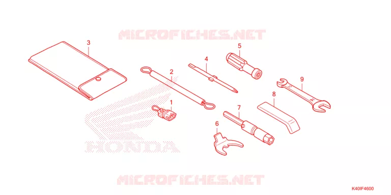 OUTIL Honda SCOOTER 125 FORZA 2023  NSS125ADP