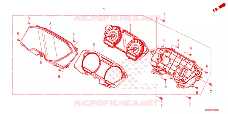 COMPTEUR  Honda SCOOTER 250 FORZA 2023  NSS250AP
