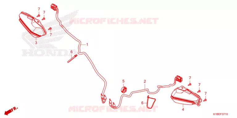 CLIGNOTANT AVANT Honda SCOOTER 350 FORZA 2023  NSS350AP