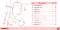 PARE BRISE *NH1* pour Honda SH 125 SPORTY 3ED 2023