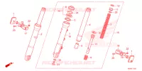 FOURCHE pour Honda SH 125 2023